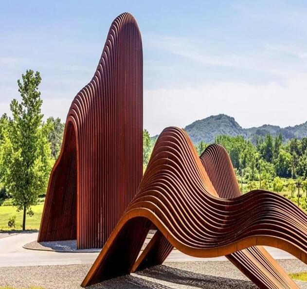 齐河锈钢板造型